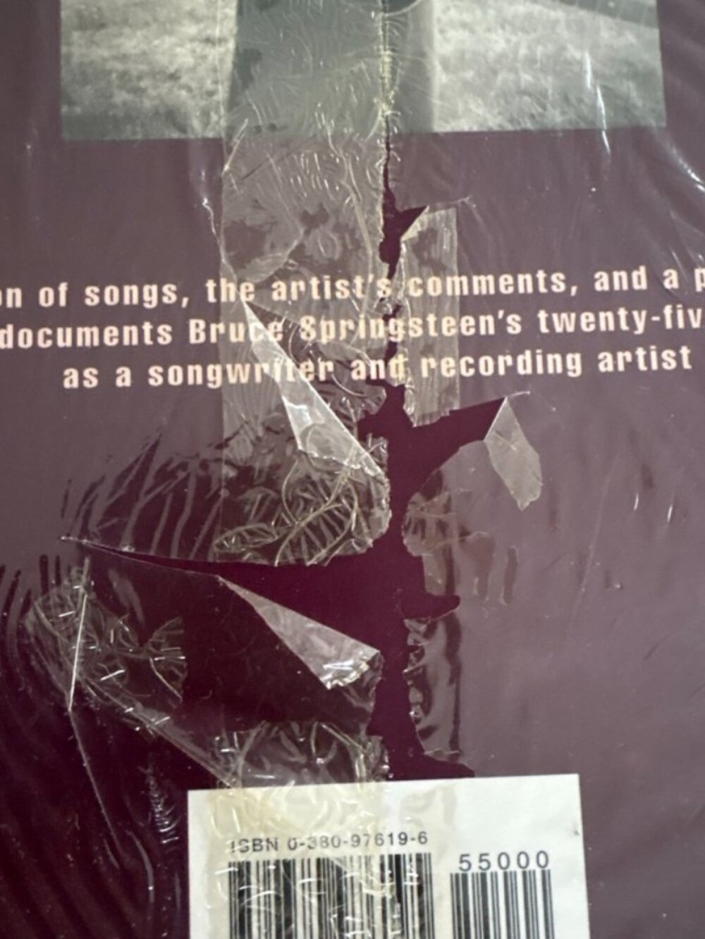 Bruce Springsteen Songs Book with‎ 3-Song CD - Picture 2 of 4